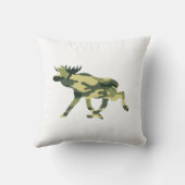 Coussin Moose / Elk Woodland Camouflage / Camo (Verso)