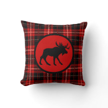 Moose Rouge Woodside Imprimer