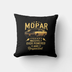 Coussin Mopar - Puissant Et Respecté De Manière Massive