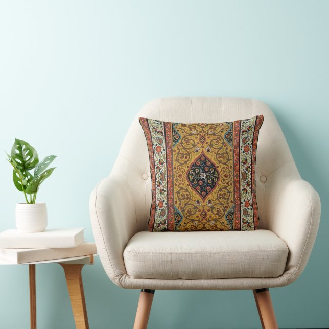 Coussin Moquette Perse antique Design élégant (Chaise)