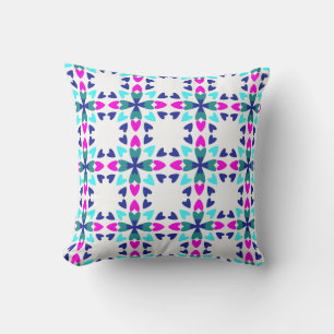 Coussin Morceau de mon cœur 'Joie,' carré