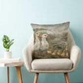 Coussin Morning Commute Whimsical Farmhouse Duck Rainy Day (Chaise)