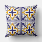 Coussin Moroccan Tiles Pattern #2 (Verso)