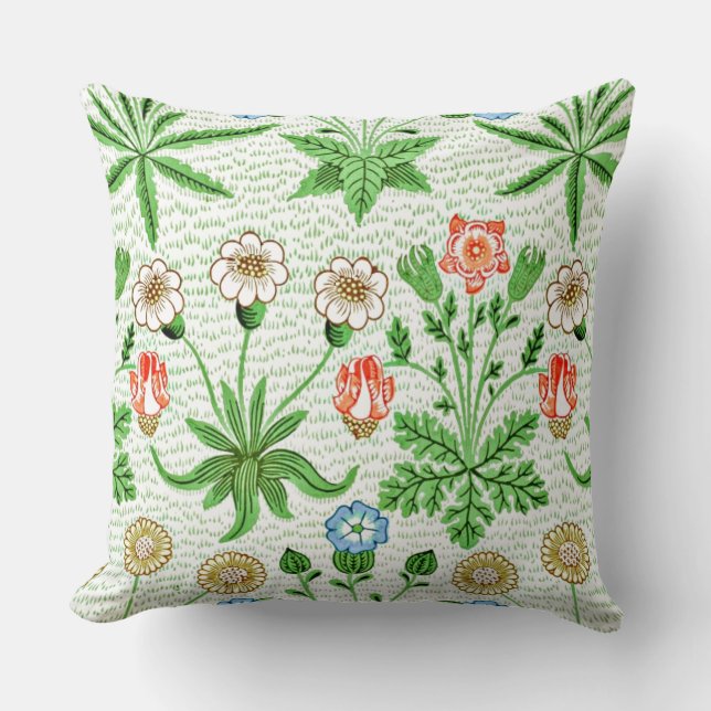 Coussin Morris - Daisy par William Morris (Recto)