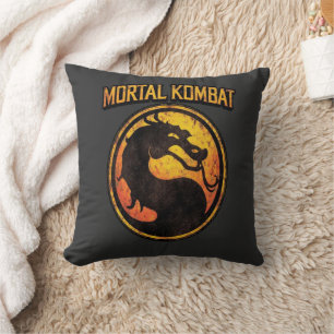 Coussin Mortal Kombat Vintage Tee — Petite Taille Y2K Rétr