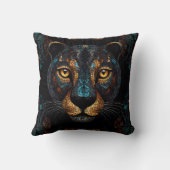Coussin Mosaic Leopard Majesty (Verso)