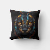 Coussin Mosaic Panther Art (Recto)