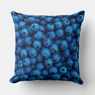 Coussin Mosaïque de bleuets