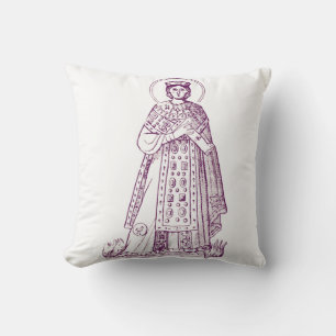 Coussin mosaïque grecque de sainte Agnès de Rome
