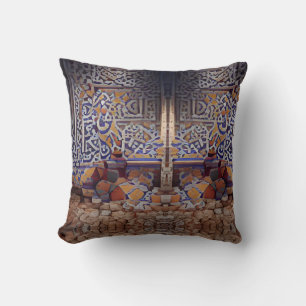 Coussin Mosaïque marocaine art géométrique