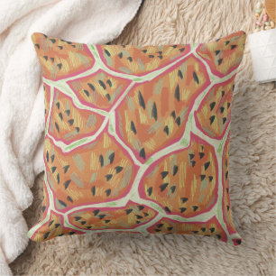 Coussin Mosaïque Pastèque