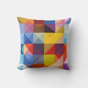 Coussin Mosaïque triangulaire