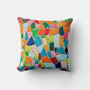 Coussin Mosaïque tuiles texture modèle