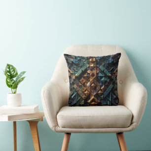 Coussin Mosaïque verticale 3D extrême