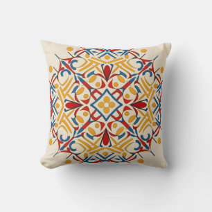 Coussin mosaïque vintage