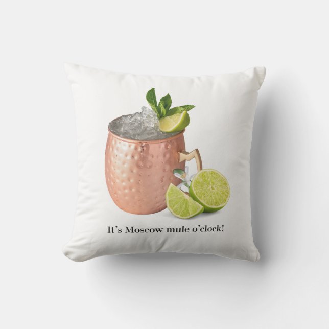 Coussin Moscow Mule O'clock (Recto)