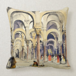 Coussin Mosquée à Cordoue, des "croquis de l'Espagne",