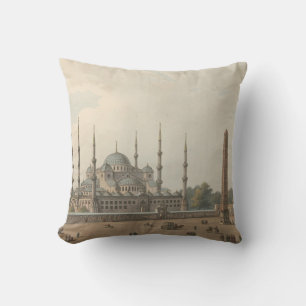 Coussin Mosquée Bleue du Sultan Ahmed, Istanbul, Turquie