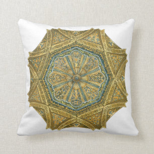 Coussin Mosquée de Cordoue Espagne. Coupole de Mihrab