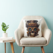 Coussin Moteur de crâne Steampunk (Chaise)