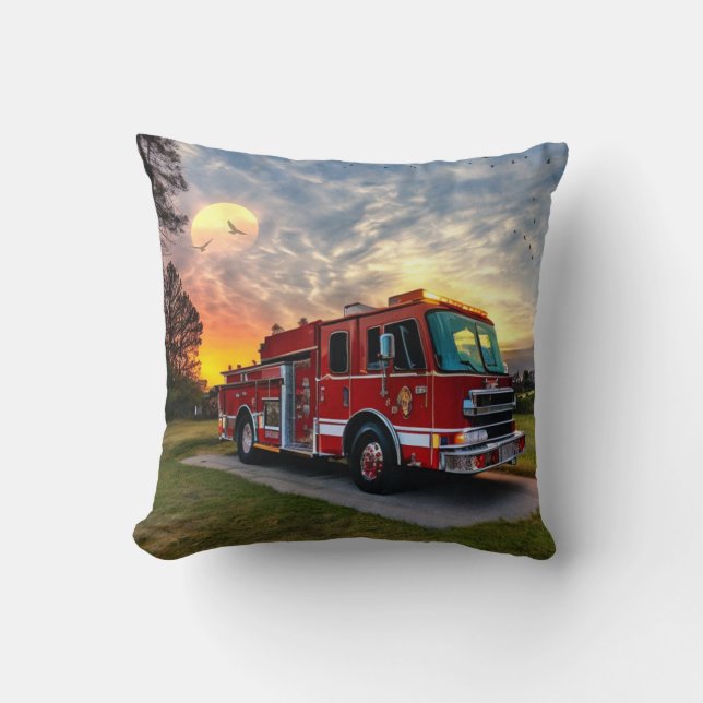 Coussin Moteur d'incendie (Recto)