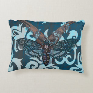 Coussin Moth Abstrait
