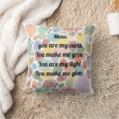 Coussin "Mother's Day Poem Throw (Couverture)