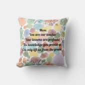 Coussin Mother's Day Poem Throw (Recto)
