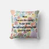 Coussin Mother's Day Poem Throw (Recto)