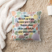 Coussin Mother's Day Poem Throw (Couverture)