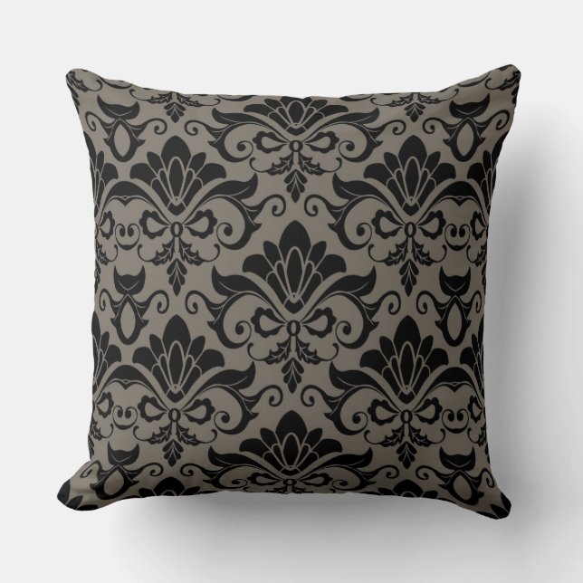 Coussin Motif 2 de damassé (Recto)