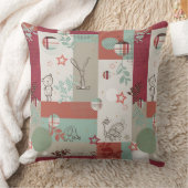 Coussin Motif 2 d'édredon de bébé (Couverture)