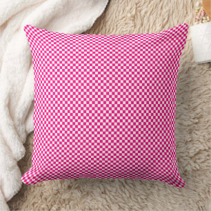 Coussin Motif à carreaux micro-checker