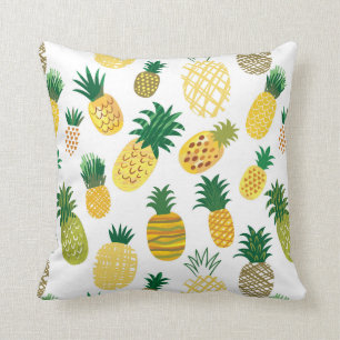 Coussin Motif à la mode d'ananas