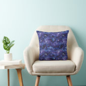 Coussin Motif à thème spatial avec étoiles et planètes (Chaise)