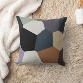 Coussin Motif à tonalité terrestre (Couverture)