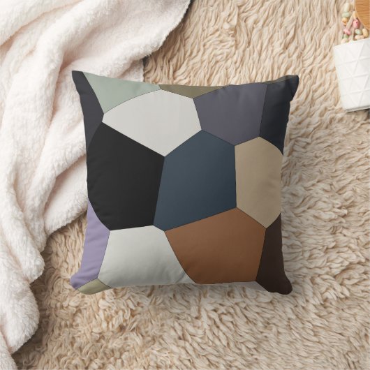 Coussin Motif à tonalité terrestre (Couverture)