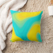 Coussin motif abstrait. (Couverture)