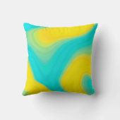 Coussin motif abstrait. (Verso)