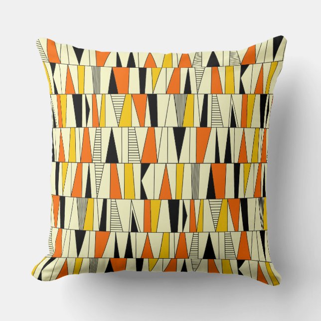 Coussin Motif Abstrait 070721 - Couleurs 06 (Recto)