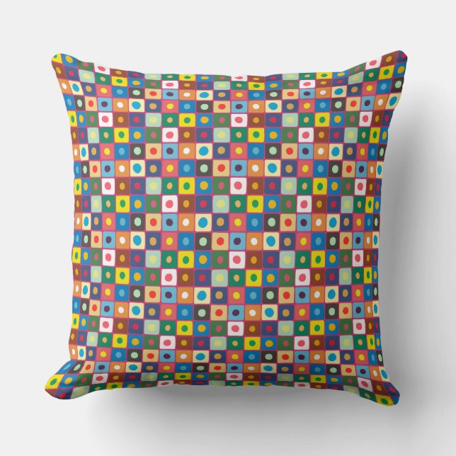 Coussin Motif Abstrait 220524 (Recto)