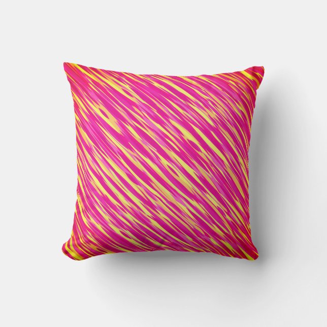Coussin Motif abstrait coloré (Recto)