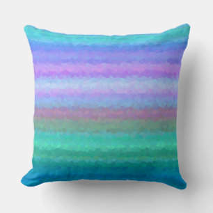 Coussin Motif Abstrait en mosaïque sans joint