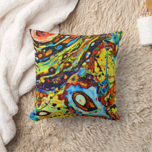 Coussin Motif Abstrait exceptionnel