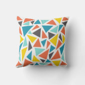 Coussin Motif Abstrait Géométrique (Verso)