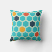 Coussin Motif abstrait géométrique (Verso)