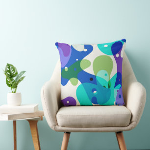 Coussin Motif abstrait moderne