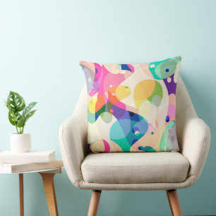 Coussin Motif abstrait moderne