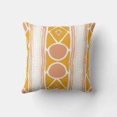 Coussin Motif abstrait rétro des années 70 (Verso)