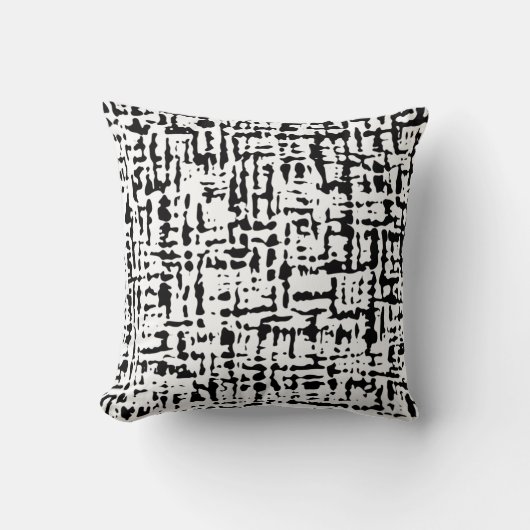 Coussin Motif Abstrait sans fil (Recto)